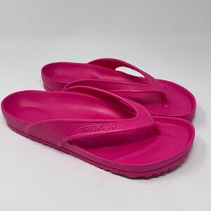 Birkenstock Honolulu EVA Thong Sandals  Fuchsia Bright Pink Women's US 9 EU 40